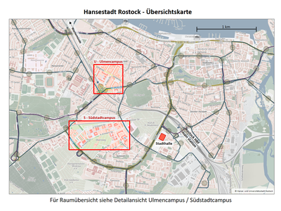 Übersichtsplan Campus